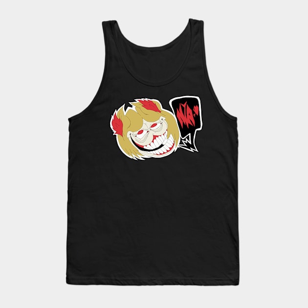 Neco Arc Nya funny Face Tank Top by the-Bebop